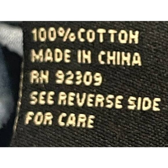 DG2 Button Up Top XS Blue Chambray Minimalist Coastal Y2K 100% Cotton STAIN - Picture 6 of 7